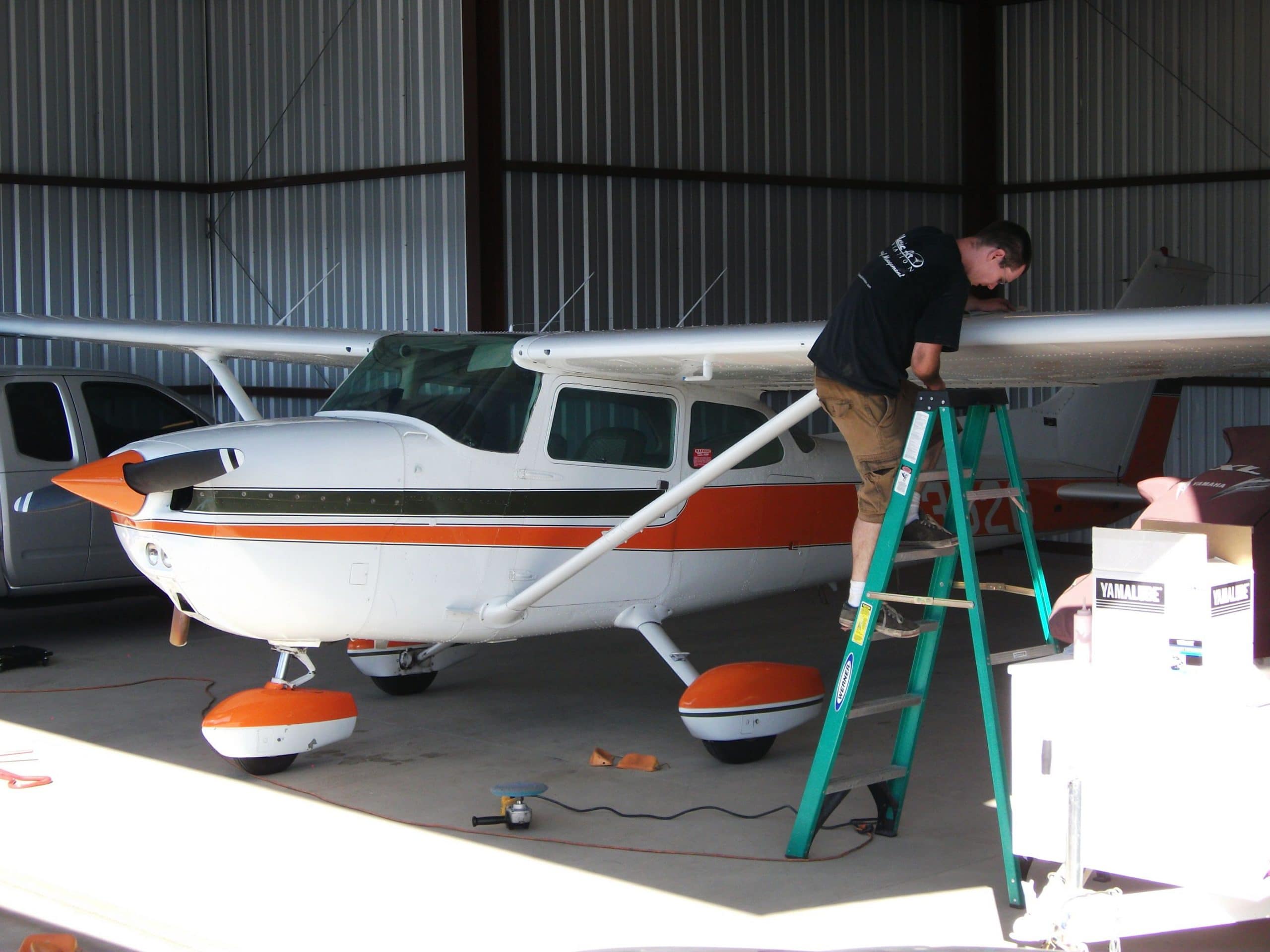 Private aircraft detailing service in Mesa AZ