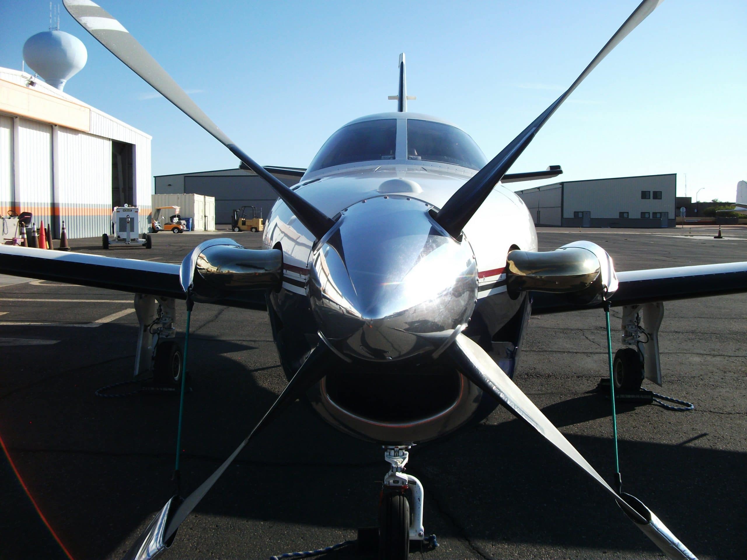 Arizona turbo prop aircraft detailing