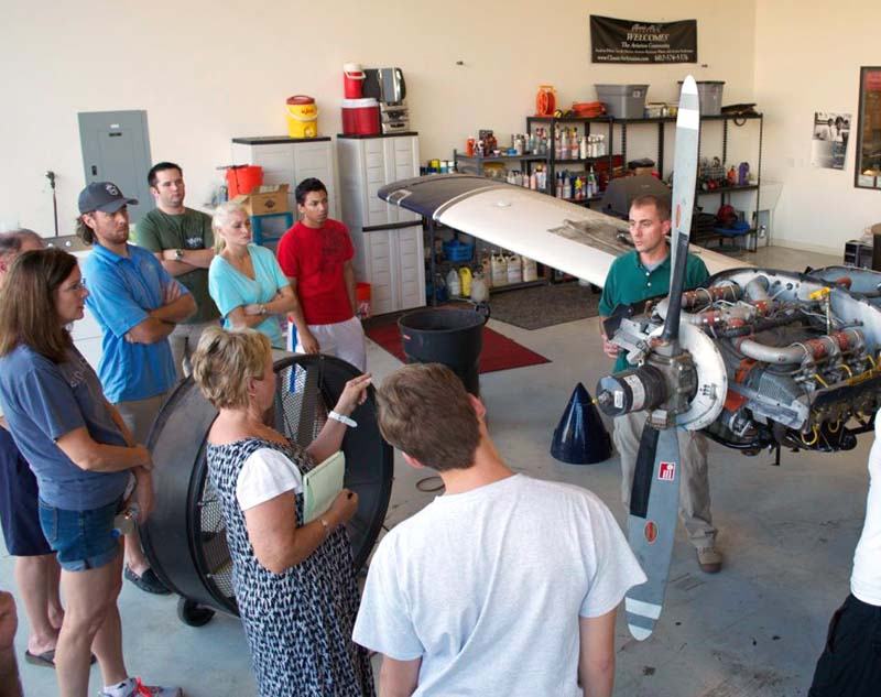 personal-focus-flight-training-pilot Ground school flight training classroom in Arizona with CAA