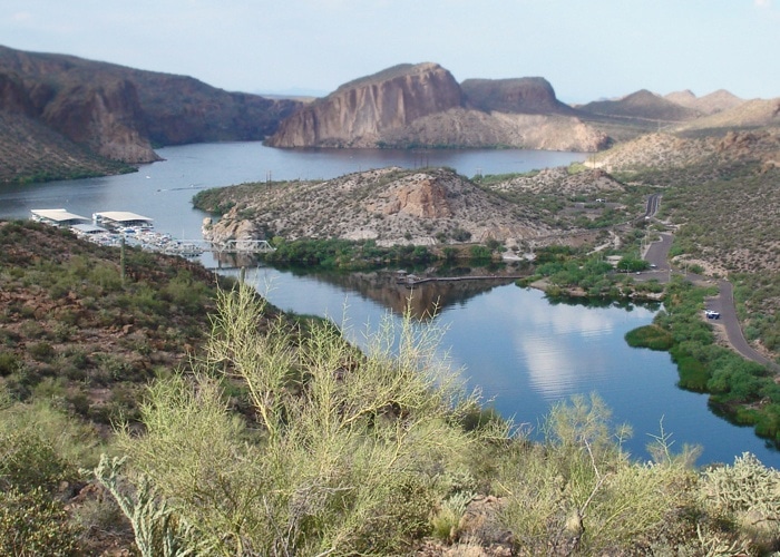 Canyon Lake near Mesa, AZ