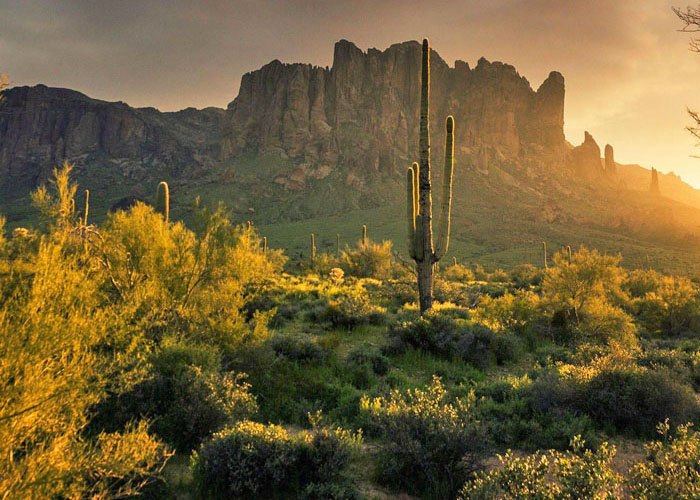 Superstition Mountains of Mesa, Arizona