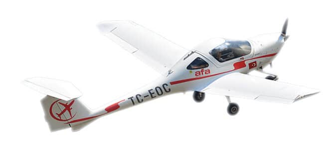 fleet-diamond-da20 Redbird SD flight simulator for rent in Mesa, Arizona